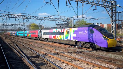 Avanti West Coast Pride Class 390119 ‘progress Arrives At Crewe Youtube