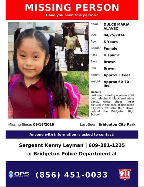 New Jersey State Police Issues Amber Alert