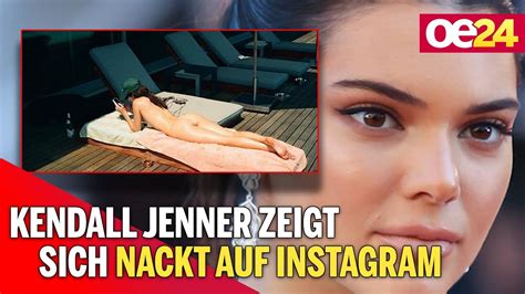 Kendall Jenner Zeigt Sich Nackt Auf Instagram Youtube