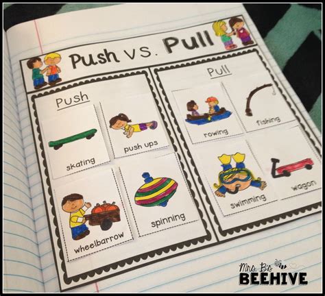 Push Examples Kinder Memorizing The Moments P For Push And Pull