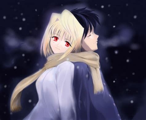 Yakiyol Blog Anime Couples Snuggling