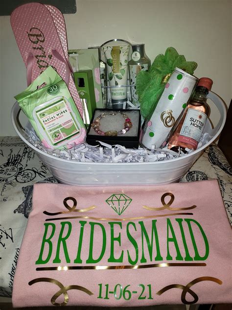 Bridesmaid Gift Basket Etsy