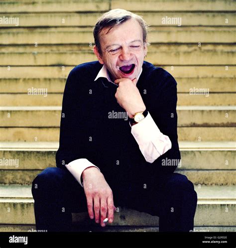 mark e smith lead singer of the fall band photographed in london england united kingdom stock