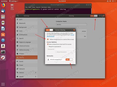Ubuntu Gnome Remote Desktop Server Safasmart