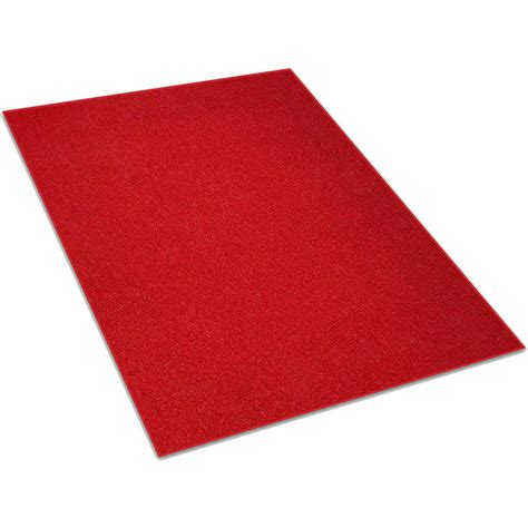 3x5 Bright Red Soft And Durable Indoor Outdoor Event Area Rug Carpet