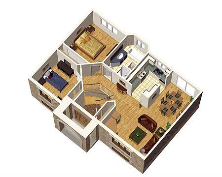 Home design 3d offers a free version and gold edition ($4.99). Plan 80367PM: Simple Split Level Home Plan in 2020 | House ...