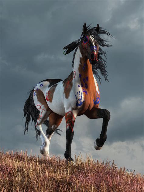 Spirit Horse Digital Art By Daniel Eskridge Fine Art America