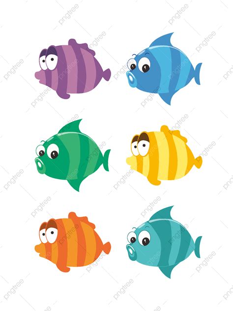 Gambar Ikan Badut Kupu Kupu Ikan Kartun Ikan Vektor Manis, Kartun