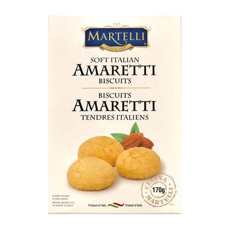 Martelli Italian Soft Amaretti Biscuits Martelli Foods Inc