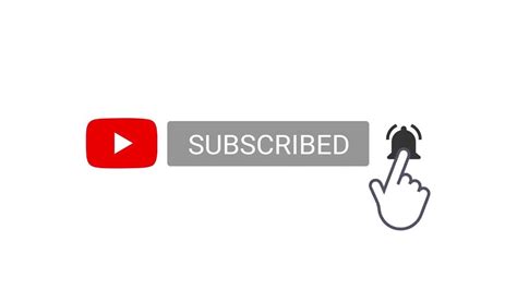 Youtube Subscribe Button And Bell Icon With Sound Youtube