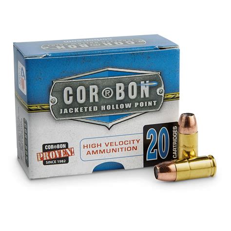 Cor Bon High Velocity 9mm Lugerp Jhp 115 Grain 20 Rounds 76750