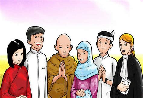 Contoh Poster Keragaman Agama Di Indonesia Keragaman Budaya Indonesia