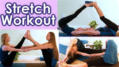 Stretch Routine For Full Body Flexibility Partner Stretching For Dance And Cheer How To Yoga At