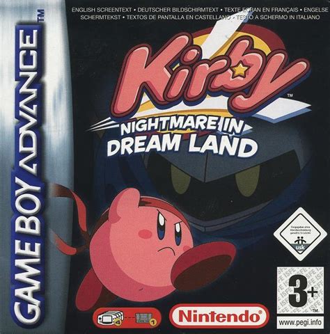 Kirby Nightmare In Dream Land Sur Gameboy Advance