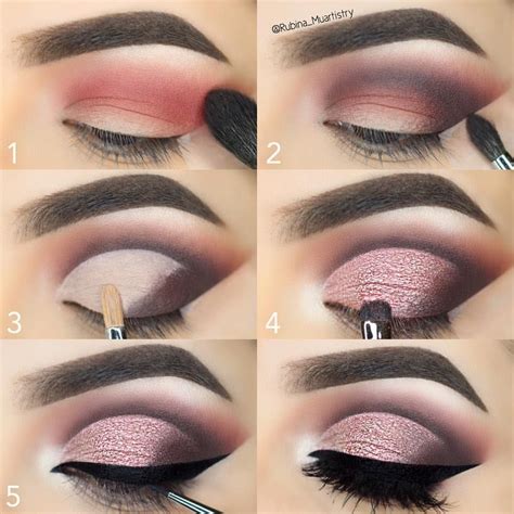 Easy Step By Step Makeup Tutorials For Beginners Pretty Designs Maquiagem Olhos