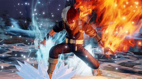 Jump Force Shoto Todoroki Dlc Releases On May 26 Plus Screenshots