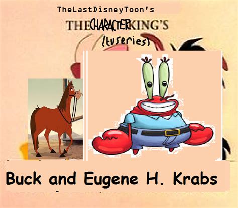 Buck And Eugene H Krabs Thelastdisneystyle Style Scratchpad Ii