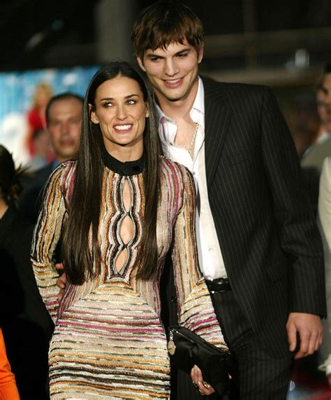 Demi Moore And Ashton Kutcher In 2003 Flashback To When These Famous Couples Went Public For