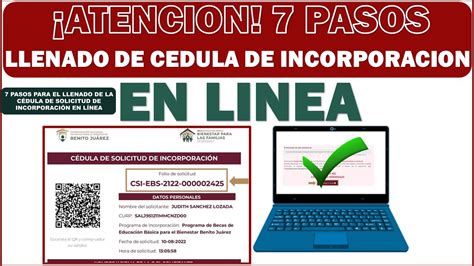 ¡importante 7 Pasos Para Llenar Exitosamente La Cédula De Solicitud De