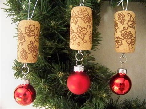 Wine Cork Christmas Ball Ornaments Etsy