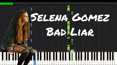 Selena Gomez Bad Liar Piano Tutorial Youtube