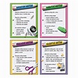 Four Types of Writing Teaching Poster Set, 4/pkg - MC-P118 | Teacher ...