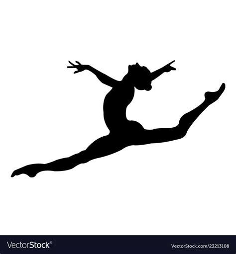 Dance Silhouette Ballerina Silhouette Ballerina Art Ballet Art Silhouette Vector Ballet