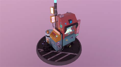 Artstation Sci Fi Vending Machine