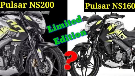 Bajaj Pulsar Ns200 And Ns160 Special Edition Unveiled In Colombia Ll