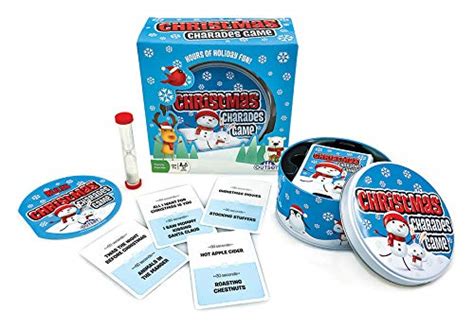 Christmas Charades Game With 220 Cards For Ages 7 And Up By Outset Pricepulse