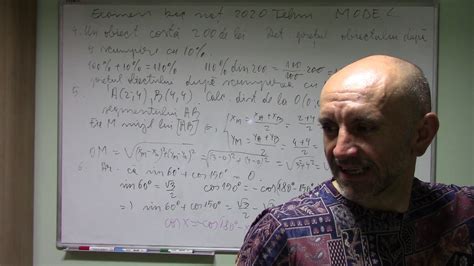 Cred că cea mai bună carte de vizită a unui profesor este felul în care a fost perceput de foștii săi elevi. Bac mate 2020 tehnologic model oficial - YouTube