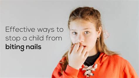 Effective Ways To Stop A Child From Biting Nails Wow Parenting