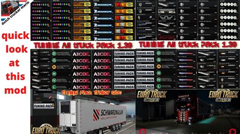 Ets Tuning All Truck Package Dutch Trucker Mario YouTube