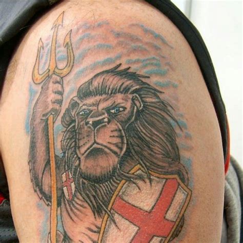 File:british and irish lions flag with no lion.svg. England for the English | Lion tattoo, Flag tattoo, Tattoos
