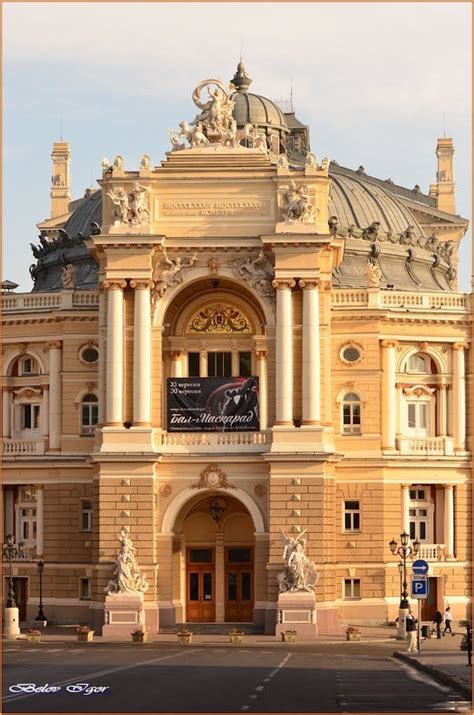 Neo Baroque Architecture Odessa Ukraine Architecture Baroque