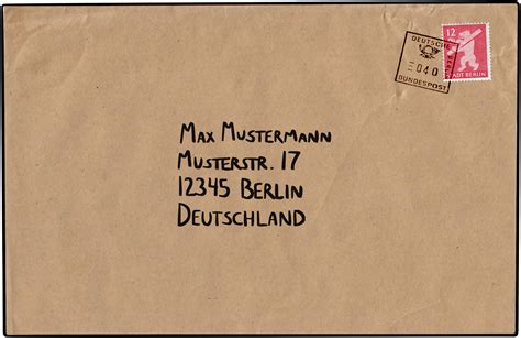 How To Write A German Address All About Berlin