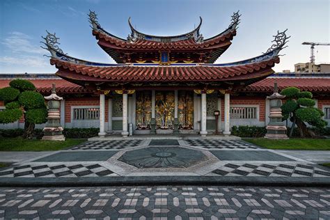 Oriental Structure Lian Shan Shuang Lin Monastery Singapo Flickr