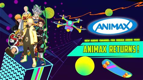 Big Update Animax Returns In India🤩 New Animes In Hindi Dub