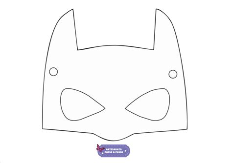 √ Baixar Molde Mascara Batman Imprimir Molde Mascara Batman Infantil