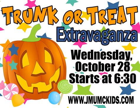 Trunk Or Treat 2015 Trunk Spot Sign Up — Signup Sheet