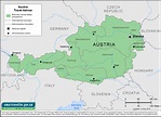 Austria Mapa / Mapa da Áustria - características e limites geográficos ...