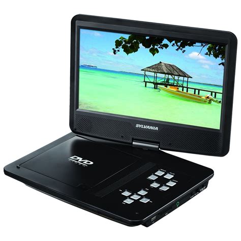 Sylvania 10 Portable Dvd Player With 5 Hour Life Sdvd1048 Walmart