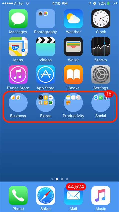 How To Make Home Screen Folders Round In Iphone Without Jailbreaking