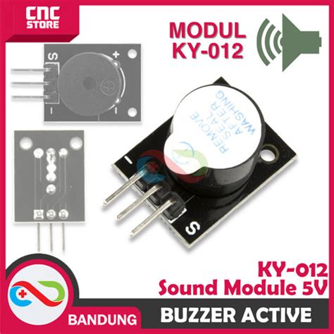 Jual Modul Buzzer 5v Ky 012 Active High For Arduino Aktif High Sound