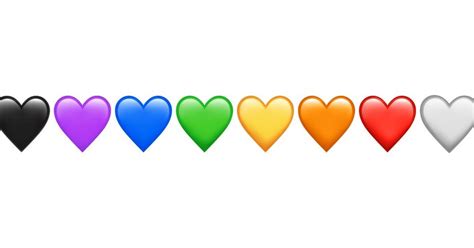 What Does The Color Heart Emoji Means The Meaning Of Color