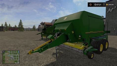 Fs17 John Deere Premium Balers V3 1 Farming Simulator 19 17 15 Mod