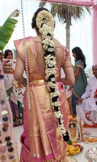 30 Poo Jadai Alangaram Designs For Wedding And Seemantham South Indian Bride
