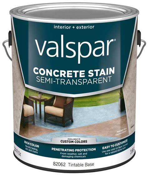 Valspar offers an extensive array of interior and exterior paint, stain & sealant products to fit your project needs. Valspar 024.0082062.007 Porch and Floor Semi-Transparent ...