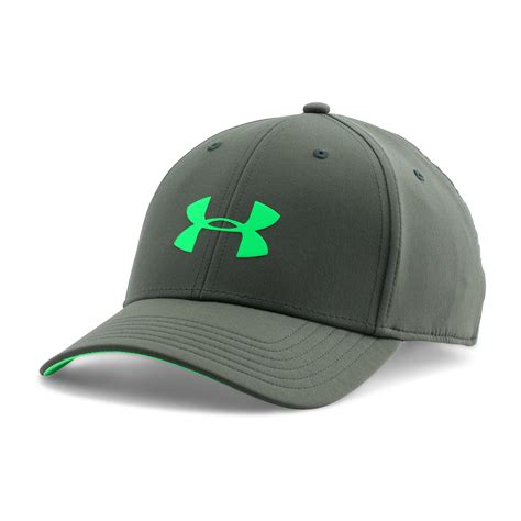 Lyst Under Armour Mens Ua Headline Stretch Fit Cap In Green For Men