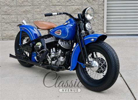 1940 Harley Davidson 80ci Flathead Ulh Sport Solo Classic Avenue
